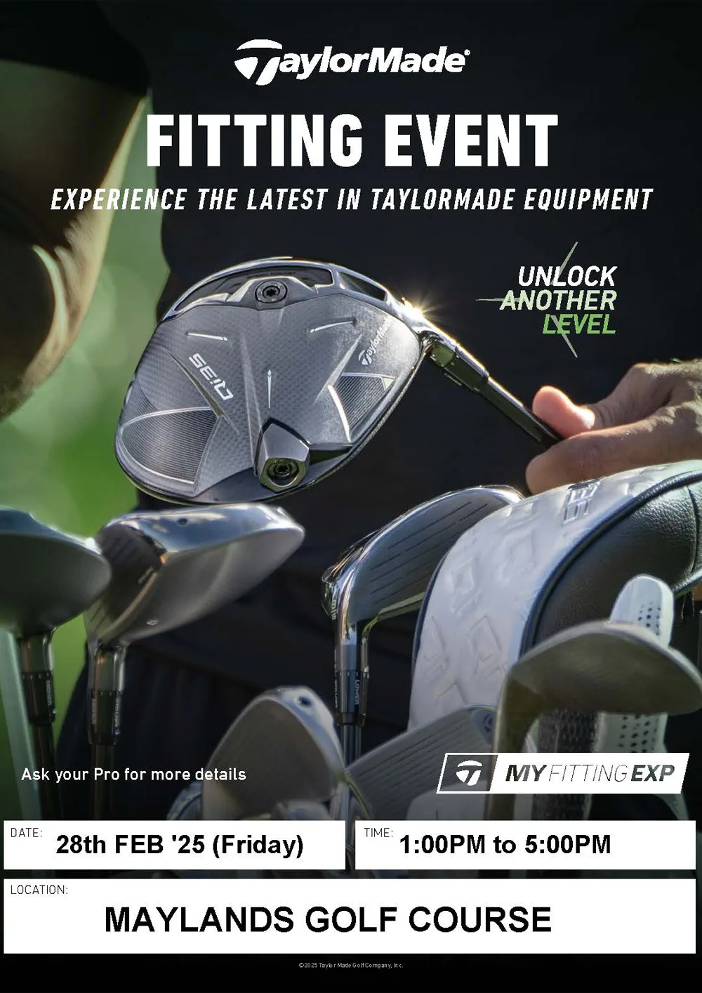 TaylorMade Free Demo Fitting Day