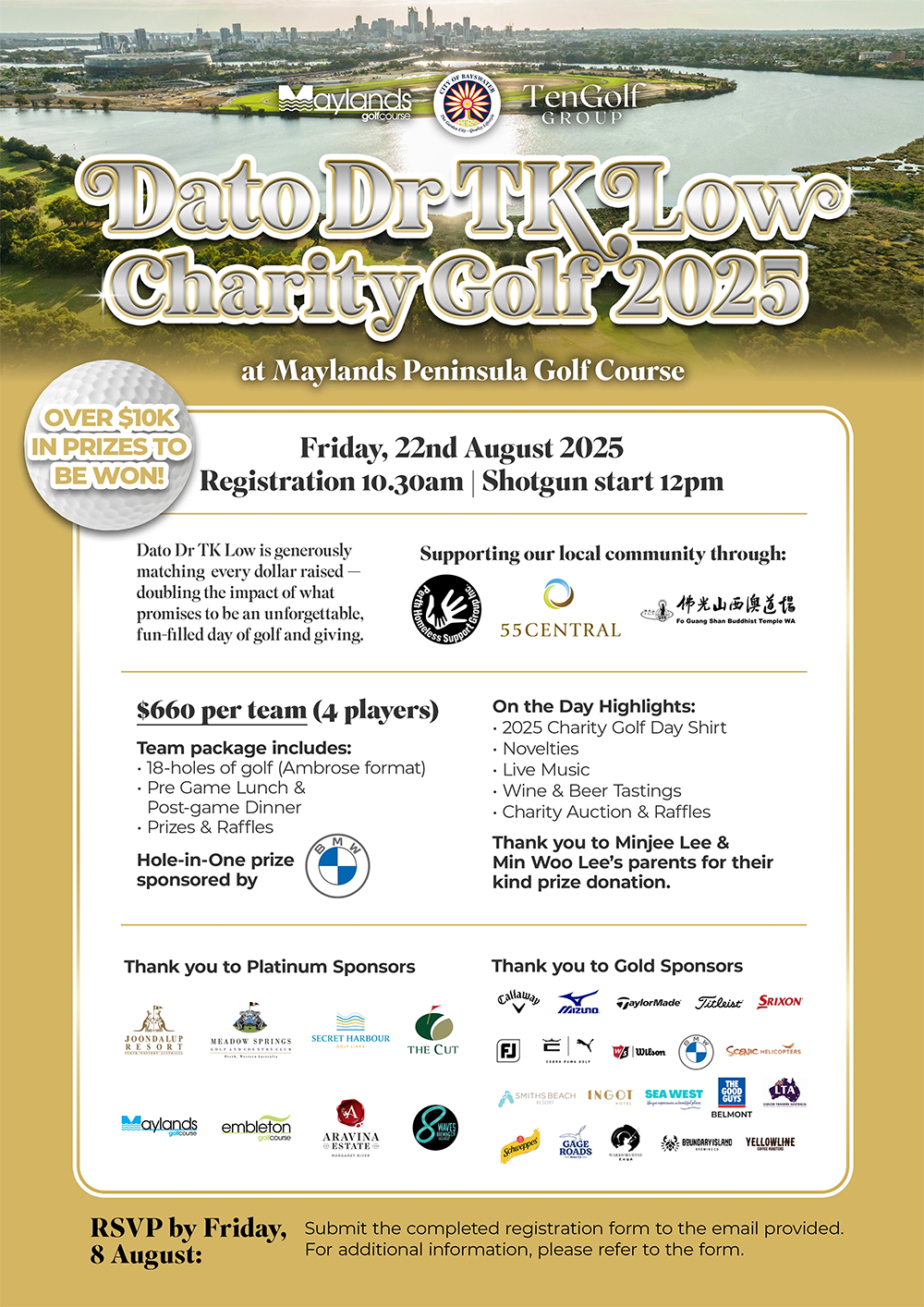 Dato Dr Tk Low Charity Golf 2025